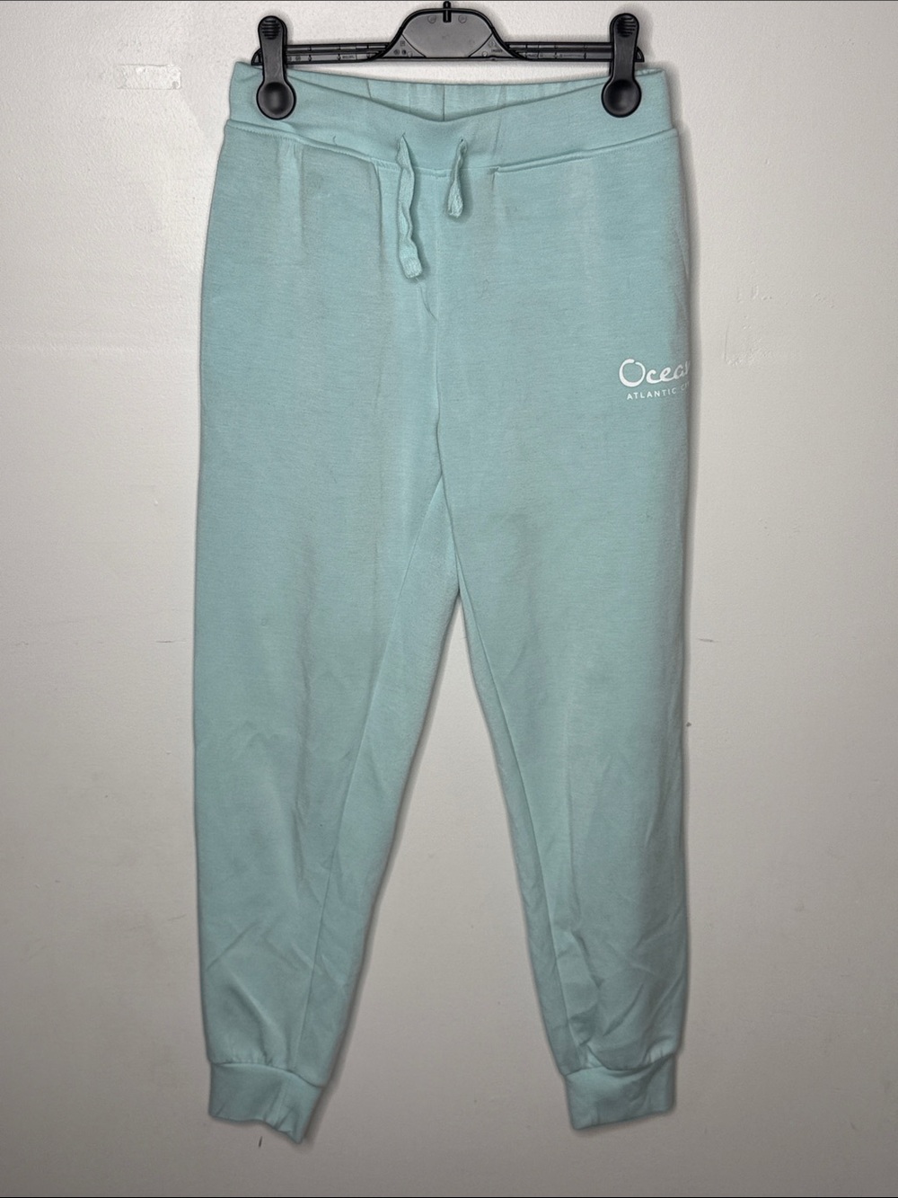Liquid Energy Ocean's Casino Light Aqua Jogger Sweatpants S